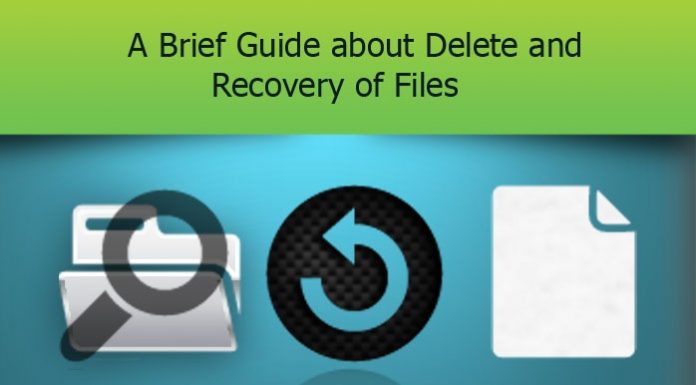 A Brief Guide about Delete and Recovery of Files